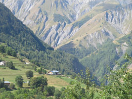 St martin de Belleville in summer